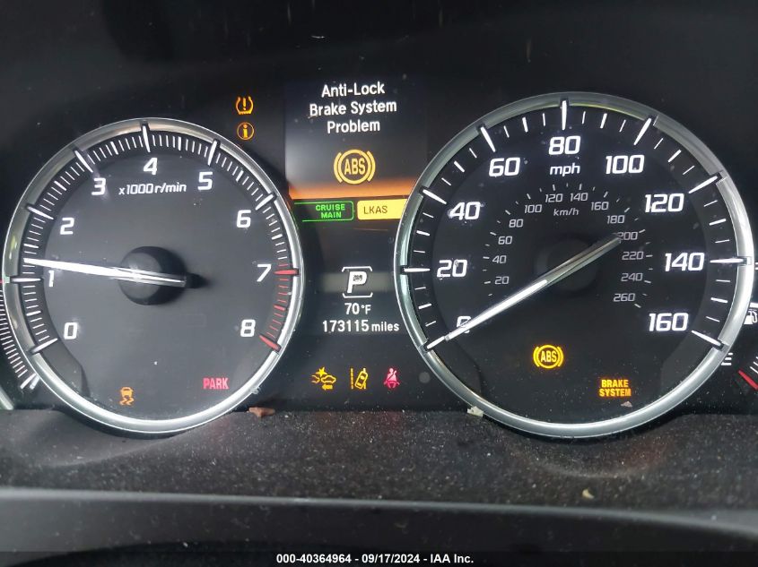 19UUB1F5XGA001229 2016 Acura Tlx Tech