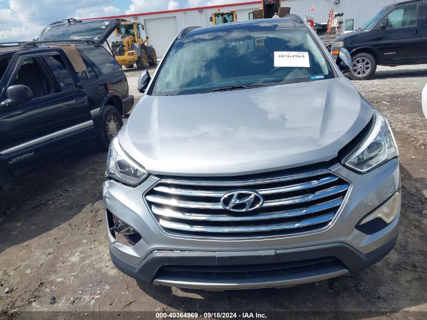 2013 Hyundai Santa Fe Limited VIN: KM8SRDHF7DU003003 Lot: 40364969