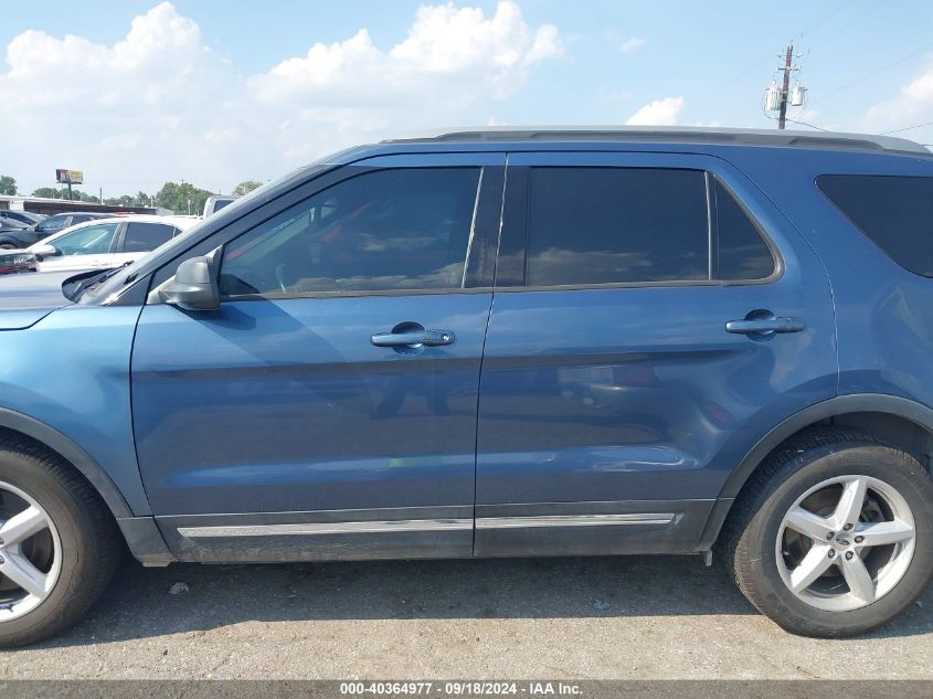 2018 Ford Explorer Xlt VIN: 1FM5K7D88JGB42450 Lot: 40364977