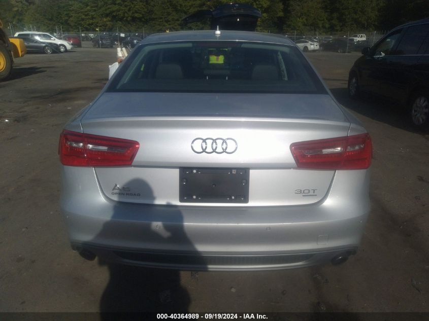 2012 Audi A6 3.0 Premium VIN: WAUHGAFC2CN059691 Lot: 40364989