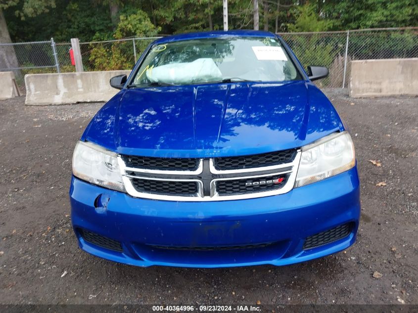 1C3CDZAB0CN324745 2012 Dodge Avenger Se