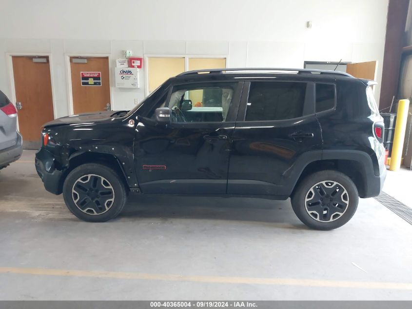 2015 Jeep Renegade Trailhawk VIN: ZACCJBCT2FPB28397 Lot: 40365004