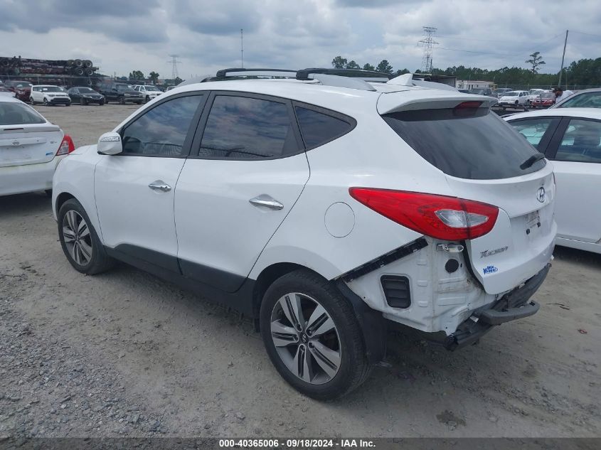 KM8JU3AG7FU010057 2015 Hyundai Tucson Limited