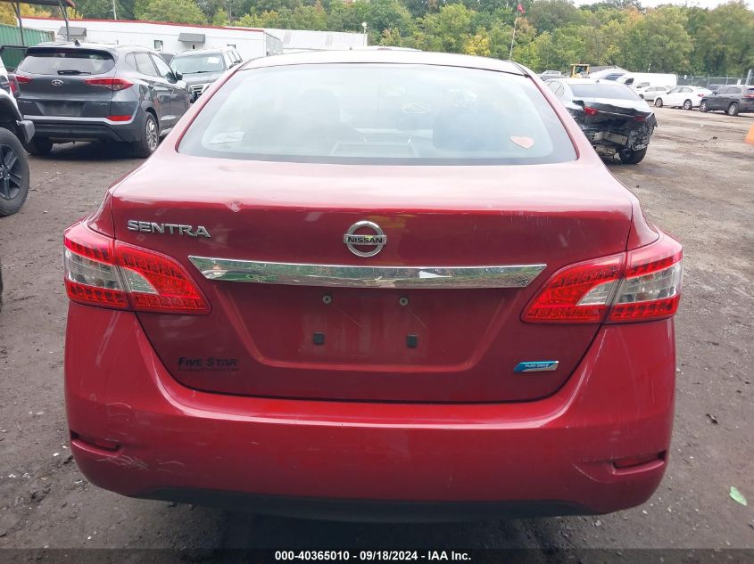 2014 Nissan Sentra S/Sv/Sr/Sl VIN: 3N1AB7AP7EY247499 Lot: 40365010