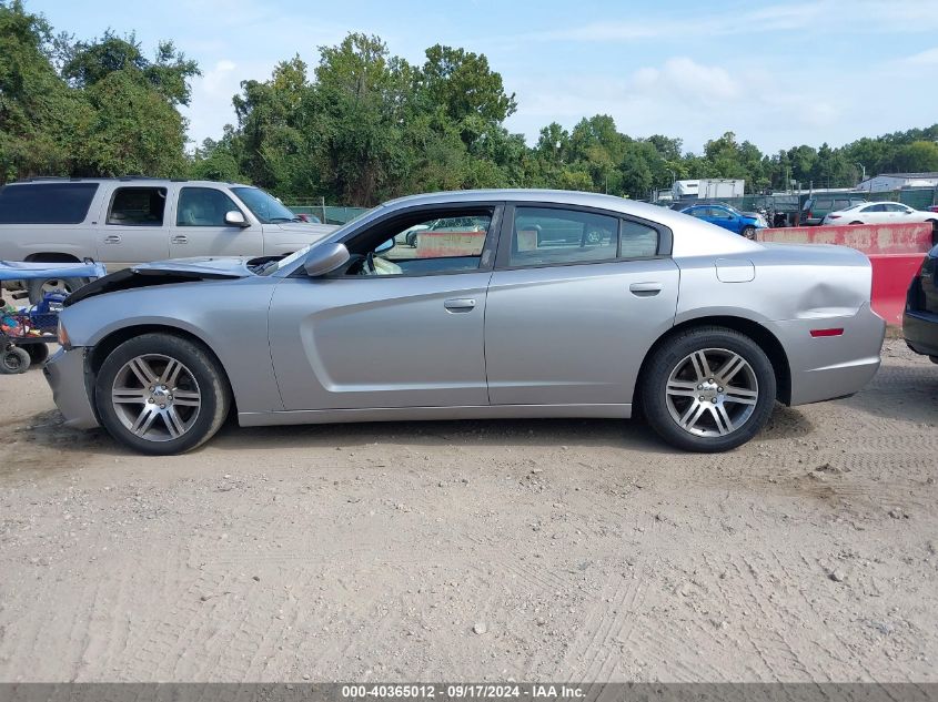 2013 Dodge Charger Se VIN: 2C3CDXBG4DH640089 Lot: 40365012