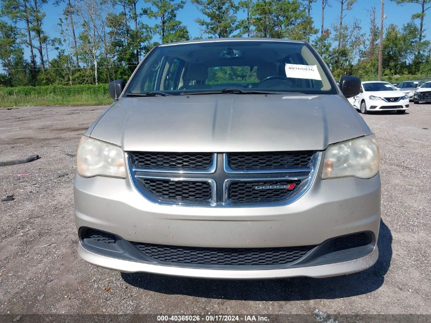 2013 Dodge Grand Caravan American Value Pkg VIN: 2C4RDGBG6DR692971 Lot: 40365026