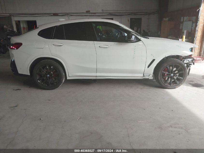 2024 BMW X4 M40I VIN: 5UX43DT04R9U72625 Lot: 40365027