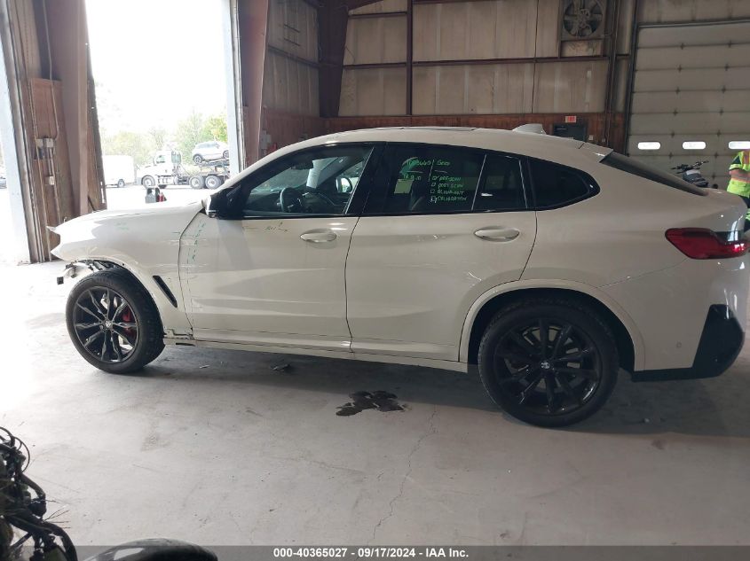 2024 BMW X4 M40I VIN: 5UX43DT04R9U72625 Lot: 40365027