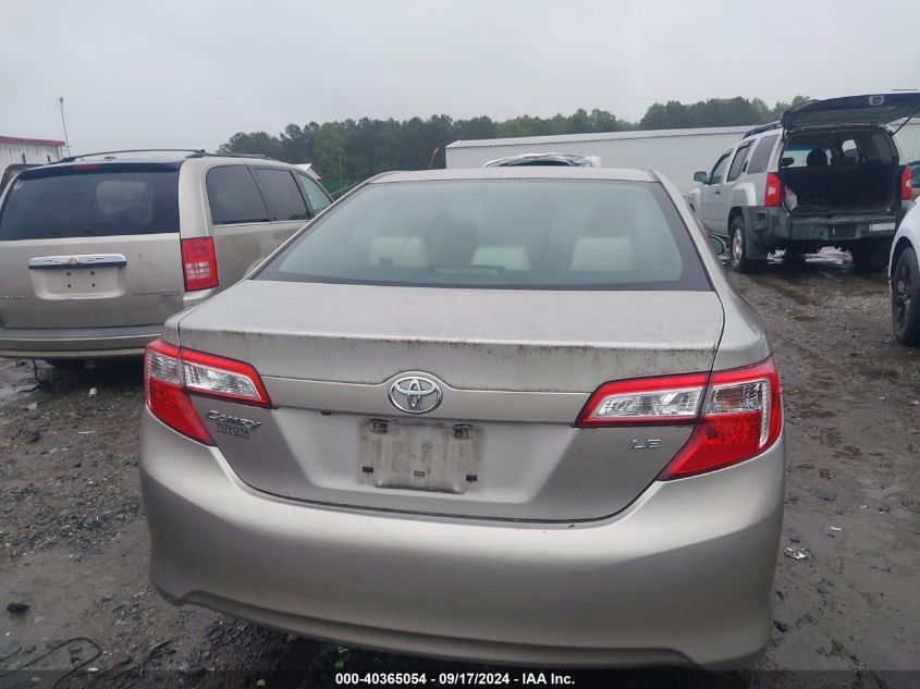 2014 Toyota Camry L/Se/Le/Xle VIN: 4T1BF1FK4EU374564 Lot: 40365054