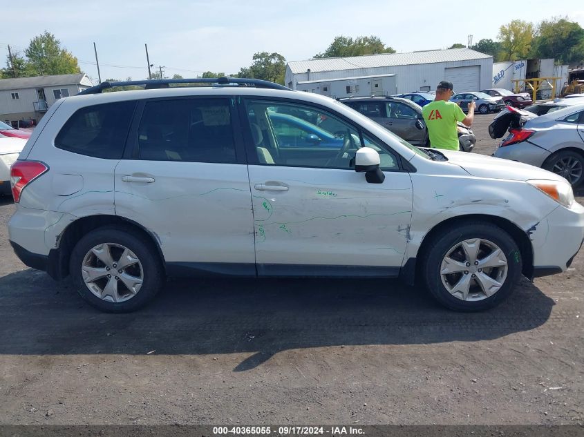 2014 Subaru Forester 2.5I Premium VIN: JF2SJAEC4EH549628 Lot: 40365055