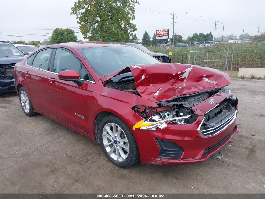 3FA6P0LU5KR197972 2019 FORD FUSION - Image 1