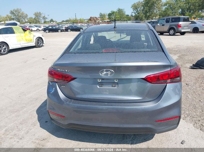 2019 Hyundai Accent Se VIN: 3KPC24A37KE056955 Lot: 40365066