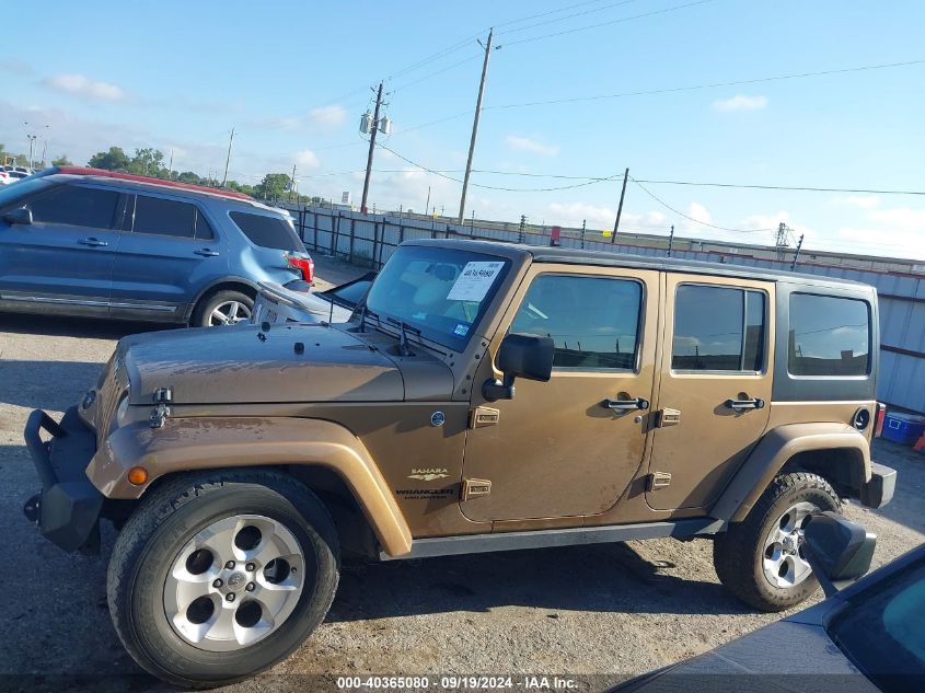 2015 Jeep Wrangler Unlimited Sahara VIN: 1C4BJWEG5FL704281 Lot: 40365080