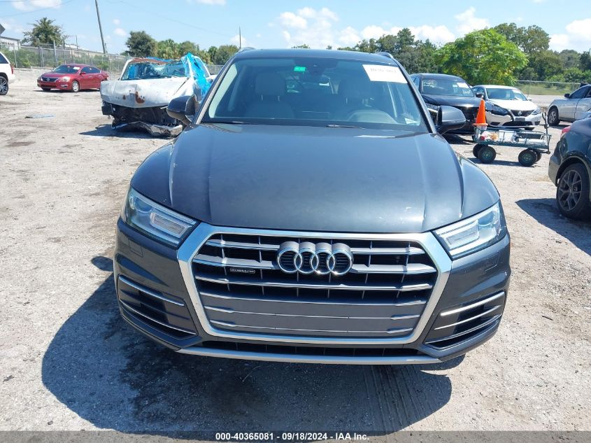 2018 Audi Q5 2.0T Premium/2.0T Tech Premium VIN: WA1ANAFY3J2215574 Lot: 40365081