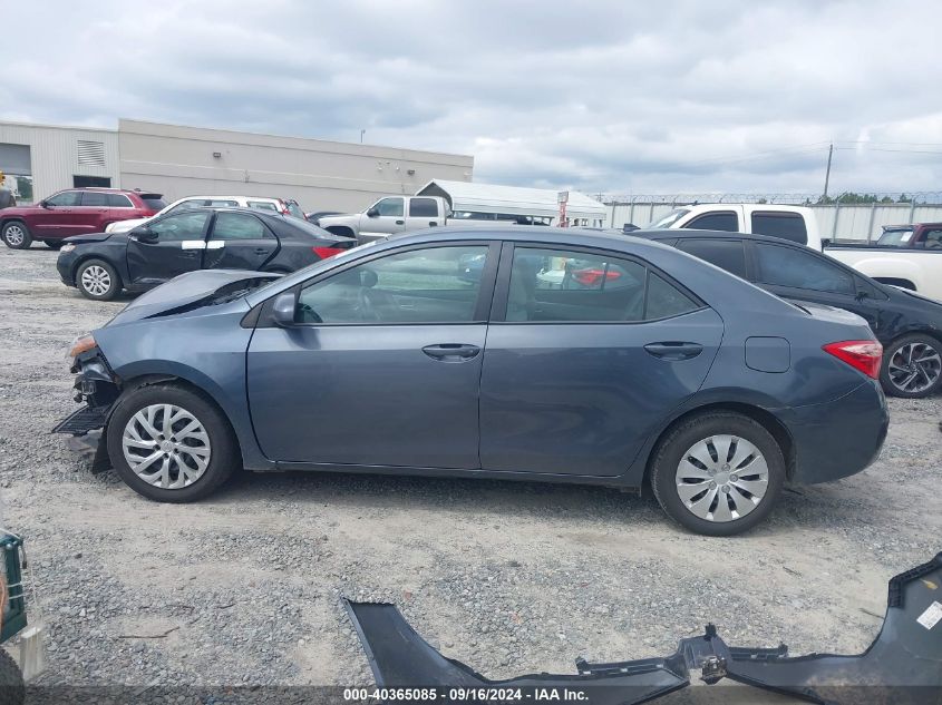 2019 Toyota Corolla Le VIN: 2T1BURHE3KC238631 Lot: 40365085