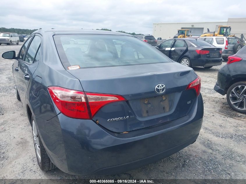 2019 Toyota Corolla Le VIN: 2T1BURHE3KC238631 Lot: 40365085