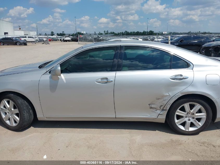 2007 Lexus Es 350 VIN: JTHBJ46G372026221 Lot: 40365116