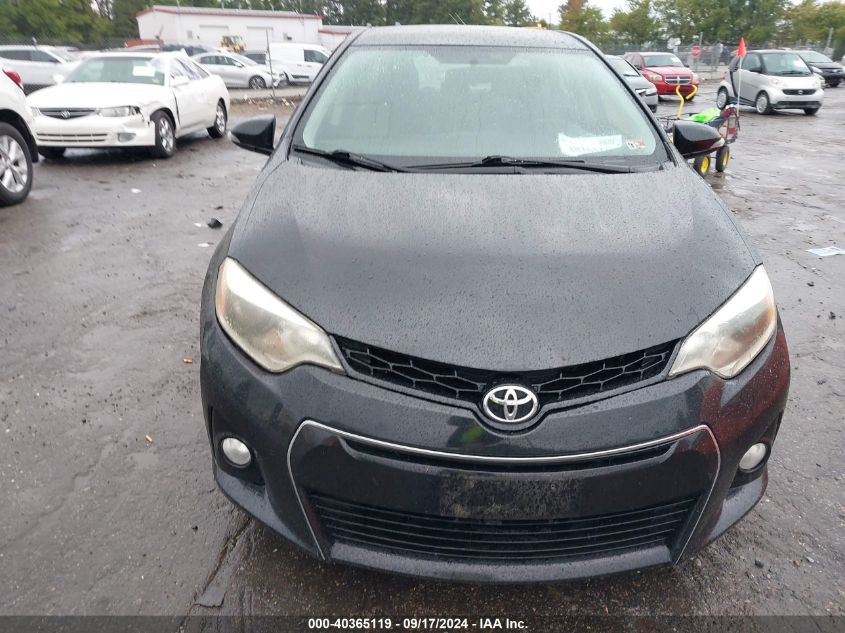 2014 Toyota Corolla S Plus VIN: 2T1BURHEXEC112061 Lot: 40365119