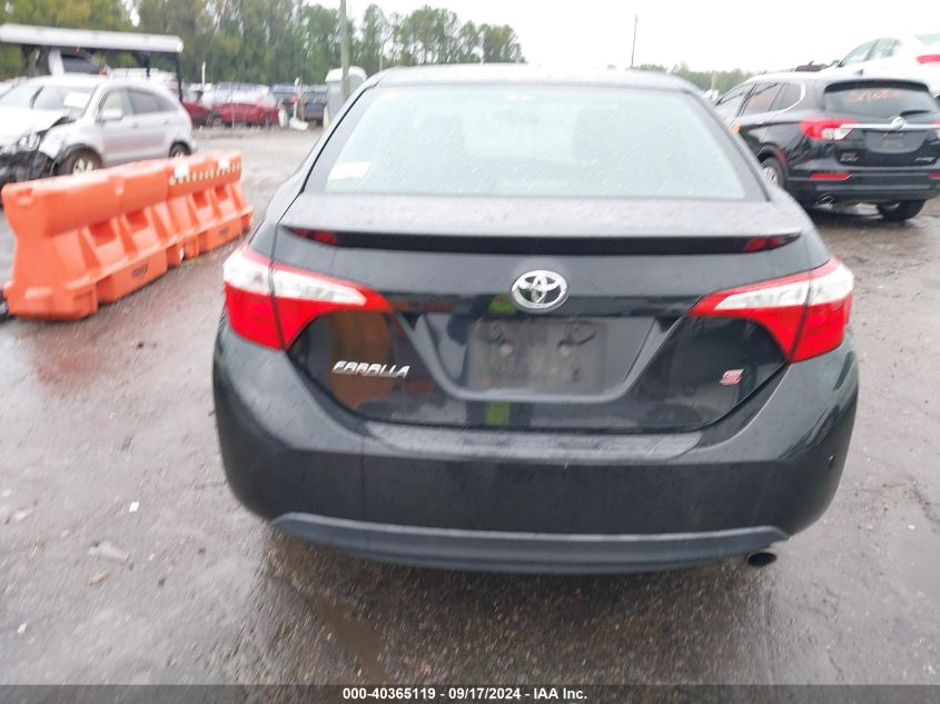 2014 Toyota Corolla S Plus VIN: 2T1BURHEXEC112061 Lot: 40365119