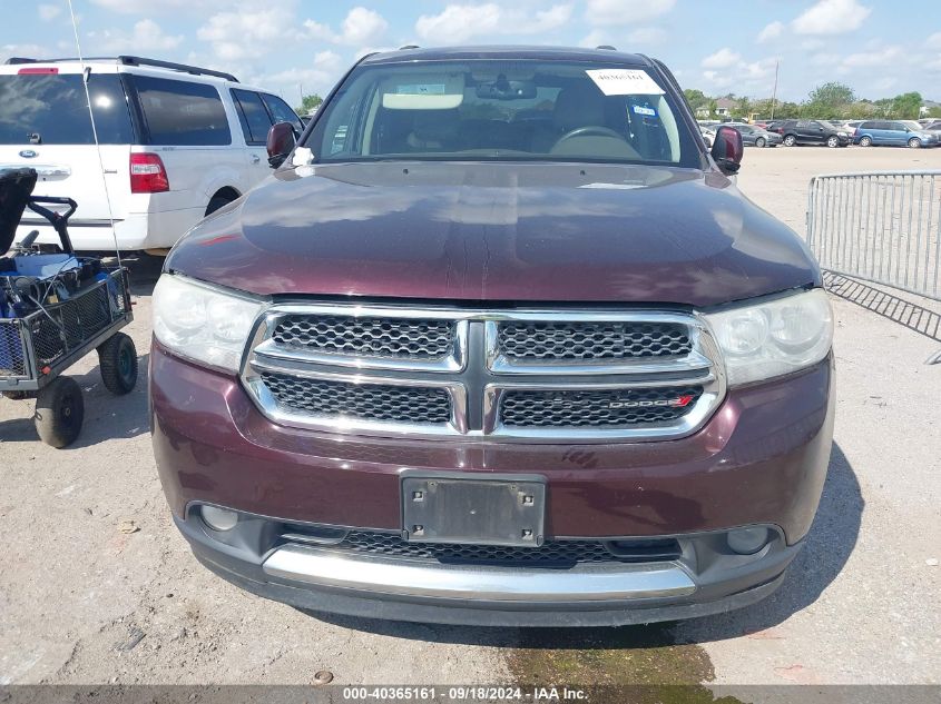 2012 Dodge Durango Crew VIN: 1C4RDHDG3CC266682 Lot: 40365161