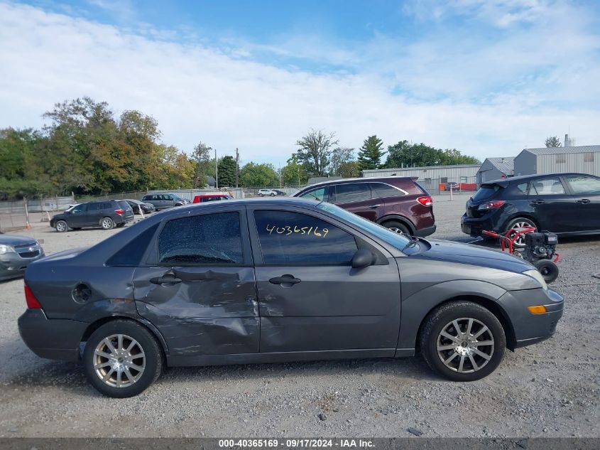 2005 Ford Focus Zx4 VIN: 1FAFP34N15W169015 Lot: 40365169