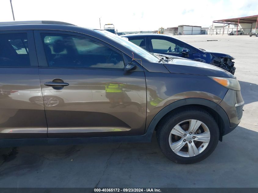 2011 Kia Sportage Lx VIN: KNDPB3A23B7165013 Lot: 40365172