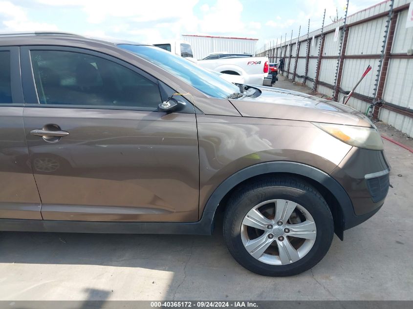 2011 Kia Sportage Lx VIN: KNDPB3A23B7165013 Lot: 40365172