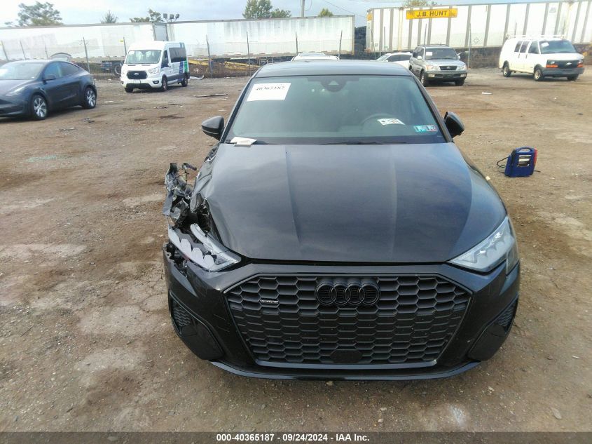 2022 Audi A3 Premium VIN: WAUGUDGY6NA077329 Lot: 40365187