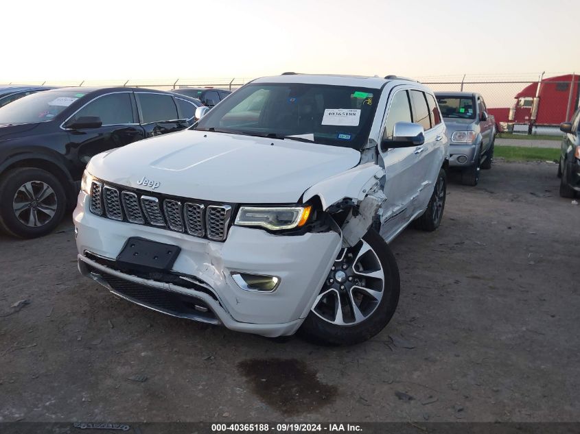 2018 Jeep Grand Cherokee Overland 4X2 VIN: 1C4RJECG8JC265484 Lot: 40365188