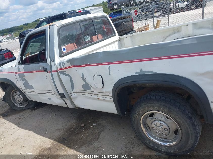 1992 Dodge Dakota VIN: 1B7FL26X3NS543162 Lot: 40365194