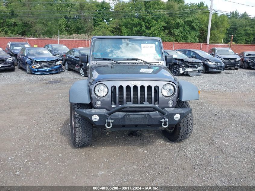 2016 Jeep Wrangler Unlimited Sport VIN: 1C4BJWDG3GL234125 Lot: 40365208