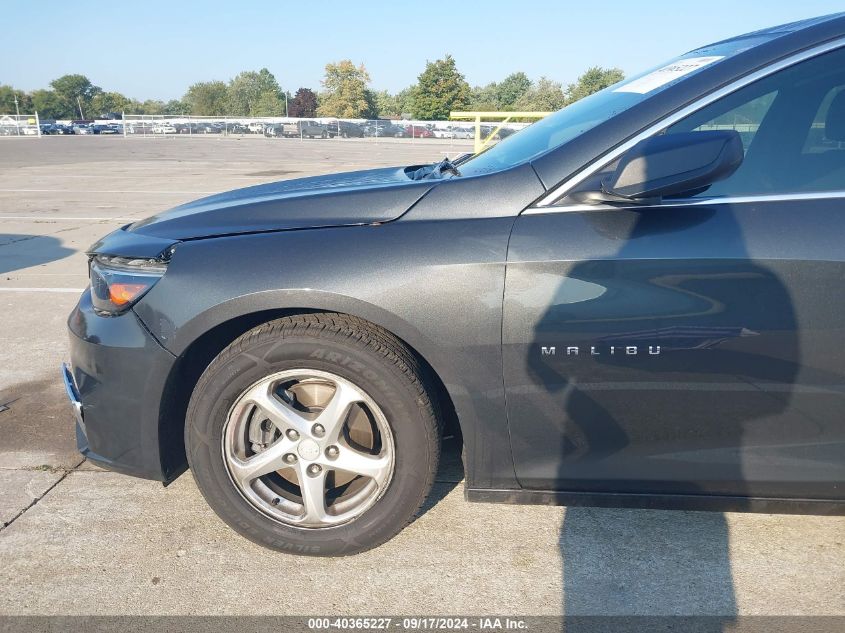 1G1ZB5STXHF180014 2017 Chevrolet Malibu Ls