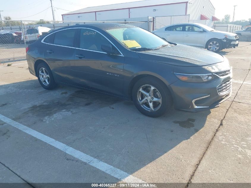 VIN 1G1ZB5STXHF180014 2017 Chevrolet Malibu, LS no.1