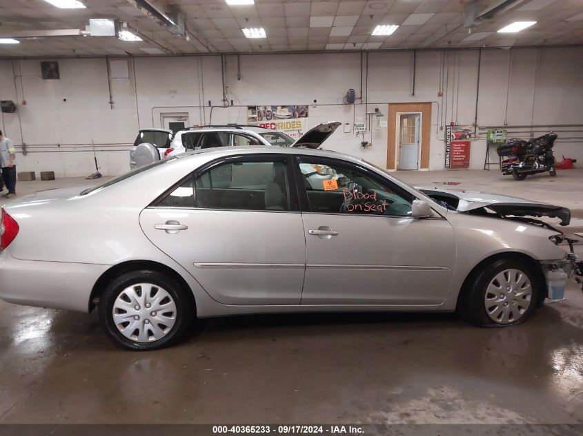 2004 Toyota Camry Xle VIN: 4T1BE30K84U290978 Lot: 40365233