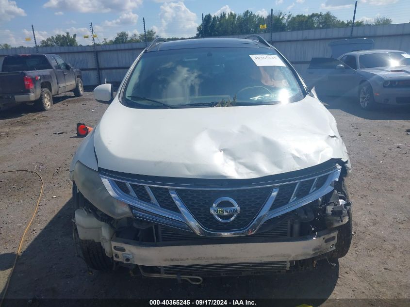 JN8AZ1MU3DW203307 2013 Nissan Murano Sl