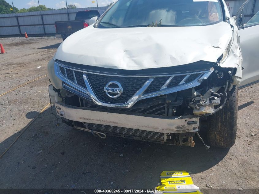 2013 Nissan Murano Sl VIN: JN8AZ1MU3DW203307 Lot: 40365245