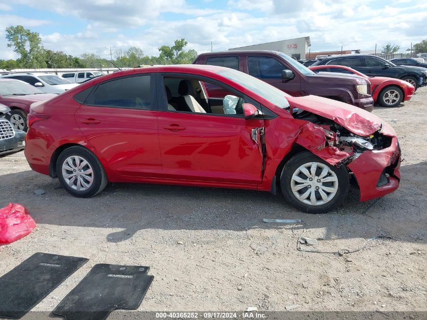 2022 Hyundai Accent Se VIN: 3KPC24A67NE171960 Lot: 40365252