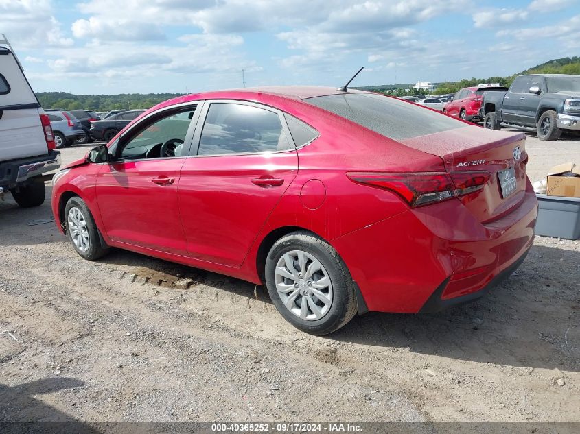 2022 Hyundai Accent Se VIN: 3KPC24A67NE171960 Lot: 40365252