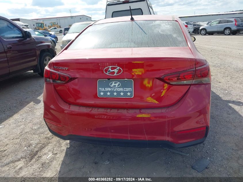 2022 Hyundai Accent Se VIN: 3KPC24A67NE171960 Lot: 40365252