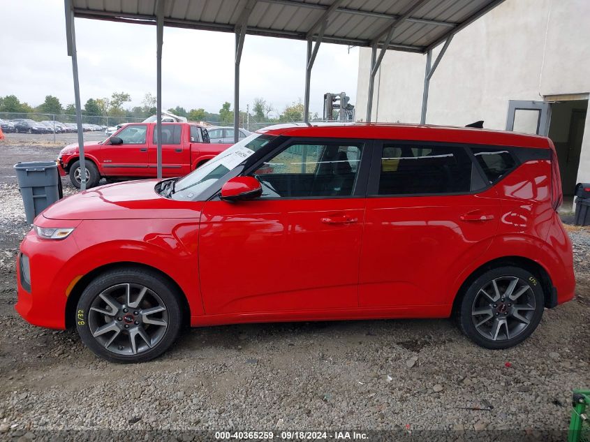 2022 Kia Soul Gt-Line VIN: KNDJ63AU0N7159766 Lot: 40365259