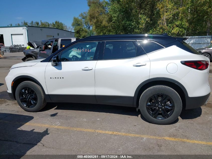 2022 Chevrolet Blazer Fwd 2Lt VIN: 3GNKBCR49NS196165 Lot: 40365261