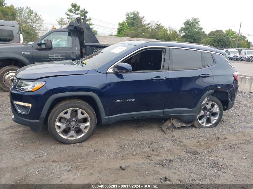 2019 Jeep Compass Limited 4X4 VIN: 3C4NJDCB7KT771973 Lot: 40365281