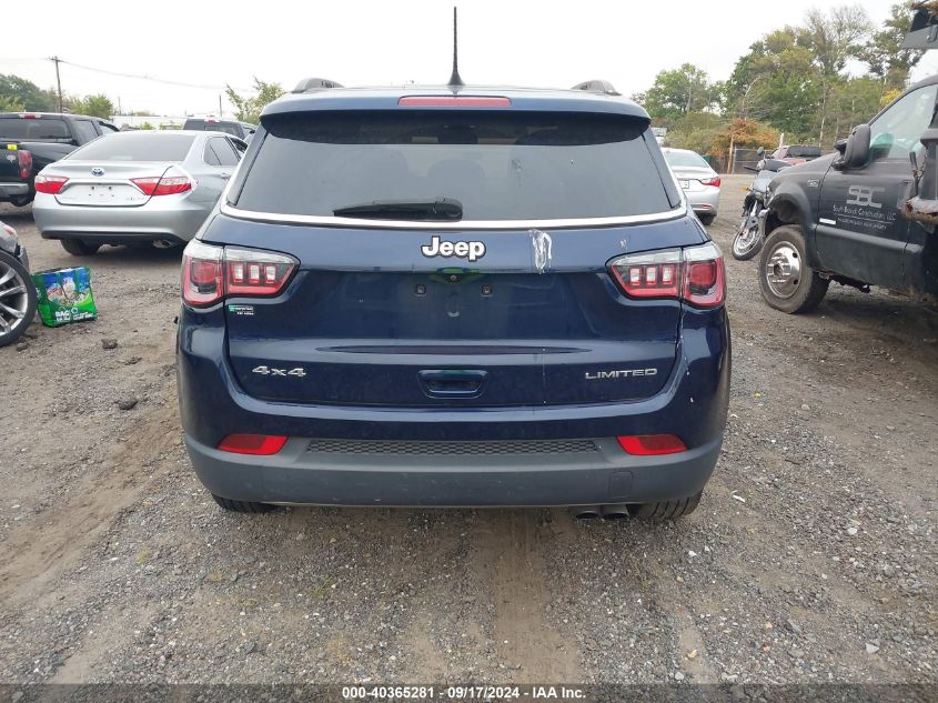 2019 Jeep Compass Limited 4X4 VIN: 3C4NJDCB7KT771973 Lot: 40365281