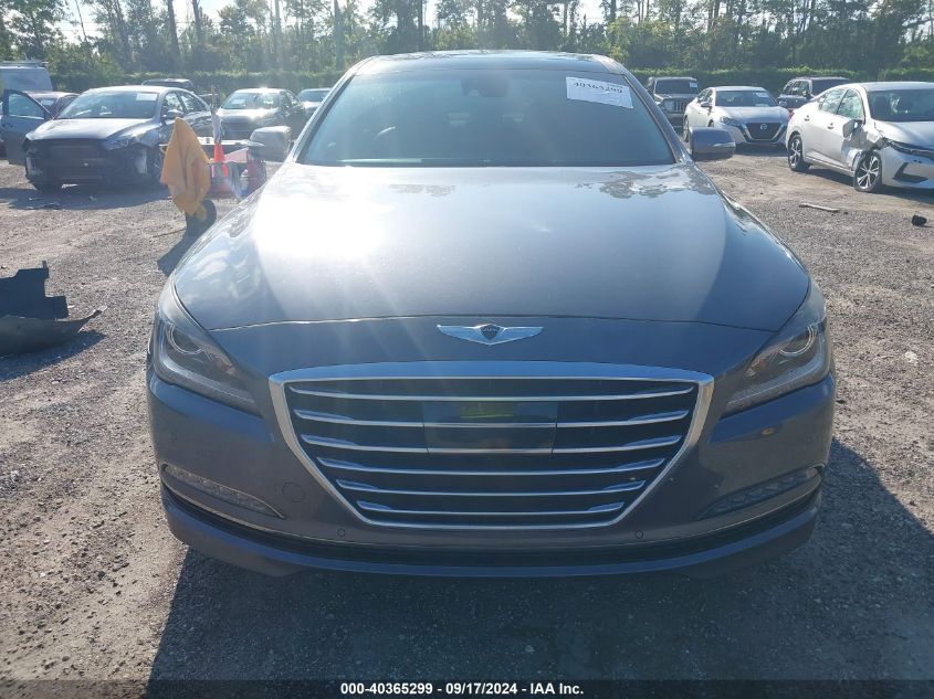 2016 Hyundai Genesis 3.8 VIN: KMHGN4JEXGU106181 Lot: 40365299