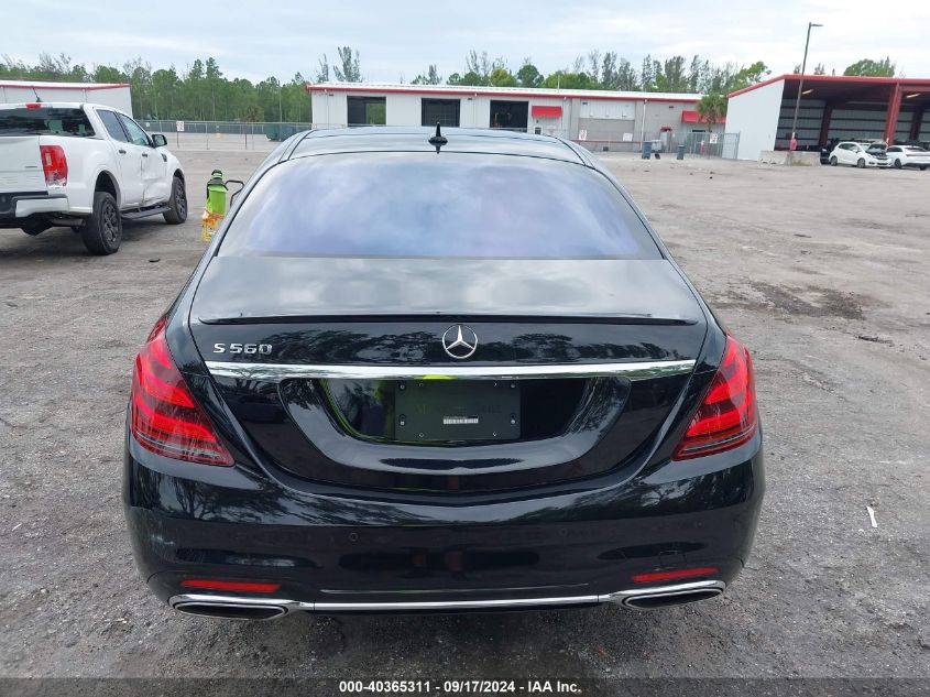 2019 Mercedes-Benz S 560 VIN: WDDUG8DB4KA450003 Lot: 40365311