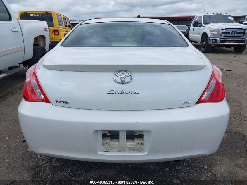 2005 Toyota Camry Solara Se VIN: 4T1CE38PX5U989275 Lot: 40365315