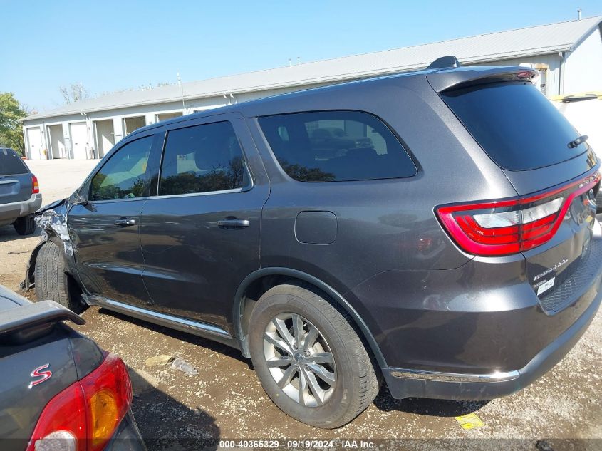 2017 Dodge Durango Sxt Awd VIN: 1C4RDJAG8HC926069 Lot: 40365329