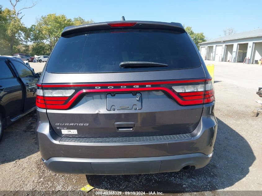 2017 Dodge Durango Sxt Awd VIN: 1C4RDJAG8HC926069 Lot: 40365329