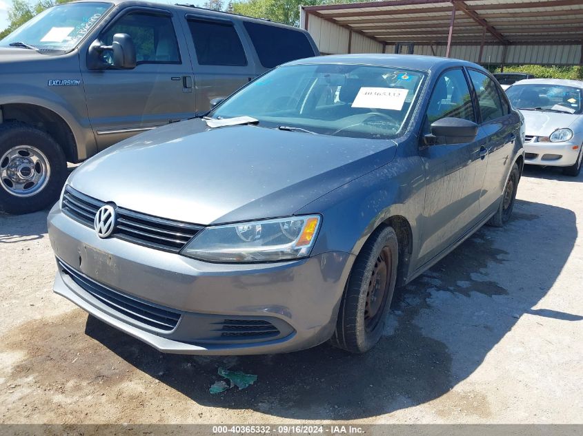 2013 Volkswagen Jetta 2.0L S VIN: 3VW2K7AJ5DM444395 Lot: 40365332