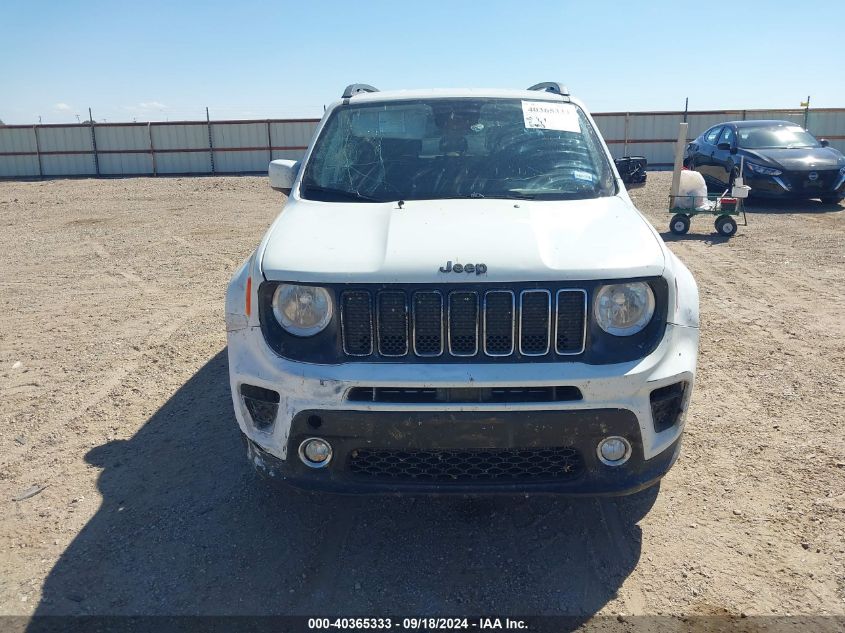 2019 Jeep Renegade Latitude Fwd VIN: ZACNJABB5KPK01636 Lot: 40365333